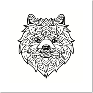 American Eskimo Mandala Posters and Art